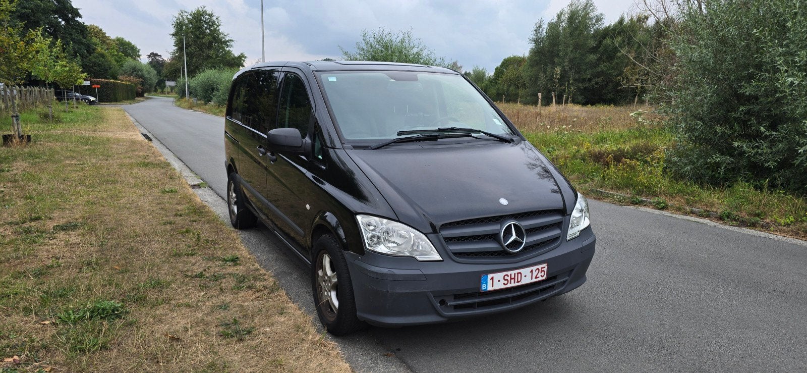 mercedes vito 2012, Auto's, Achterwielaandrijving, Zwart, 4 cilinders, 3000 kg