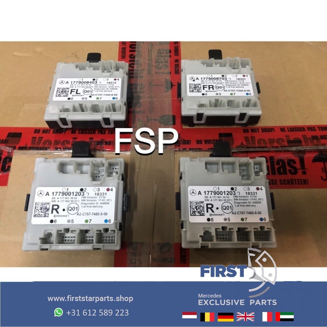 W177 V177 DEUR MODULE SET LRVA Mercedes A Klasse 2018-2021 O