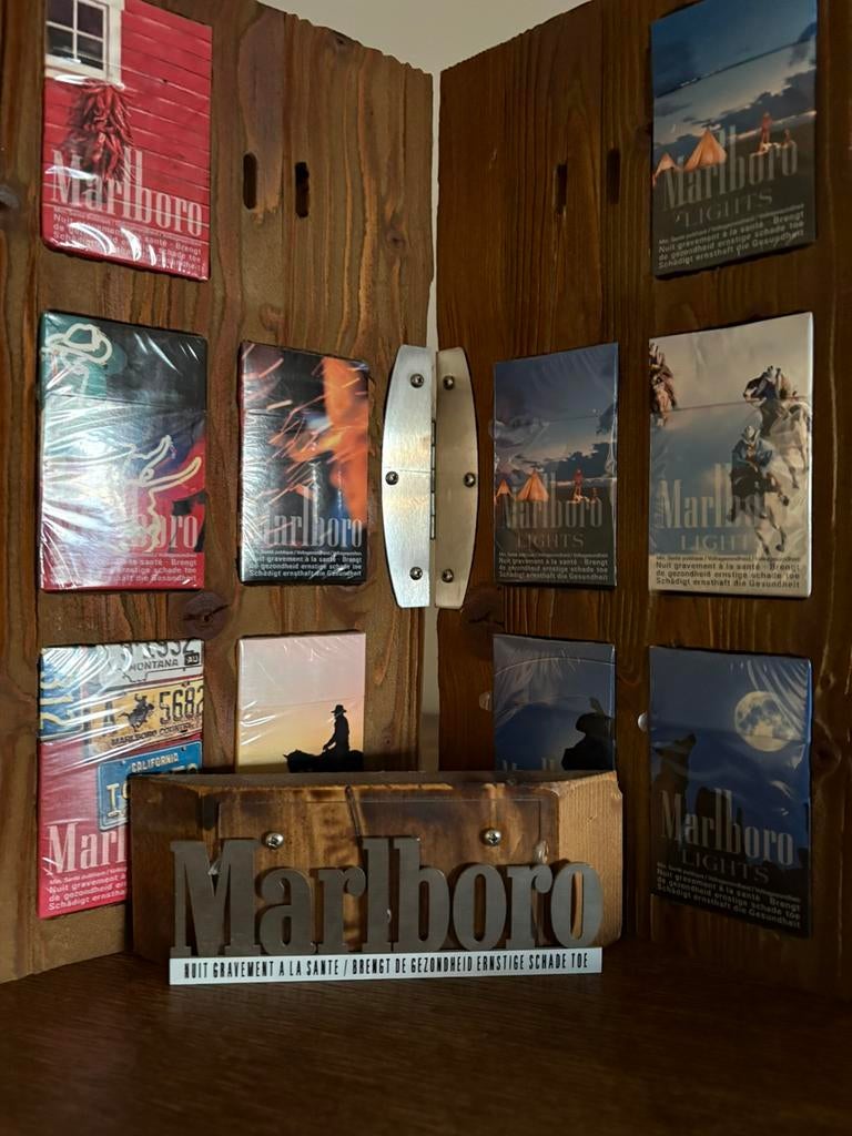 Marlboro verzameling, Verzamelen, Ophalen