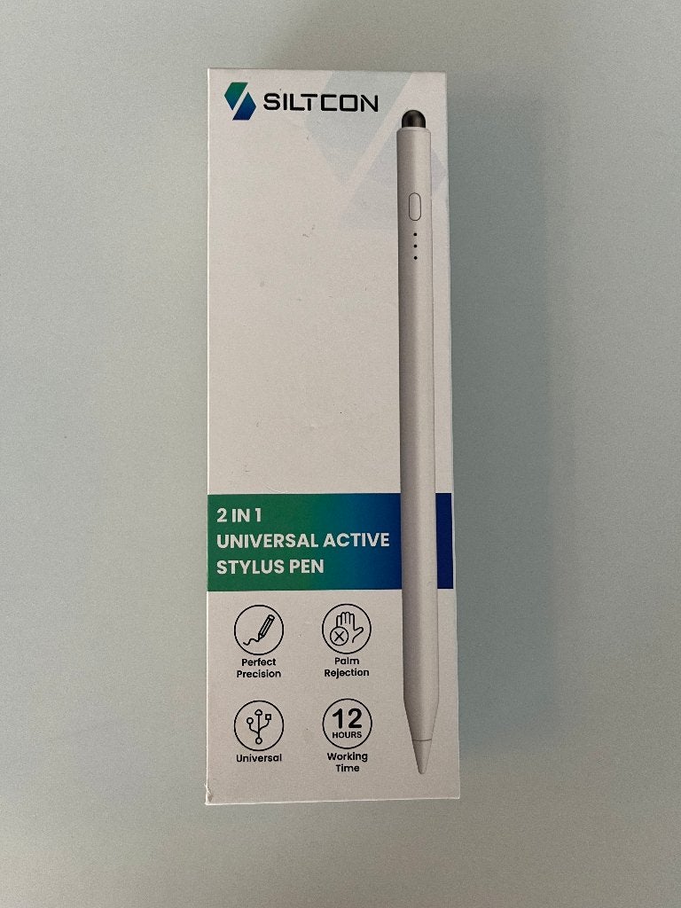 Stylet actif Siltcon 2en1 universel avec étui et accessoires, Informatique & Logiciels, Enlèvement ou Envoi, Comme neuf, Sans fil