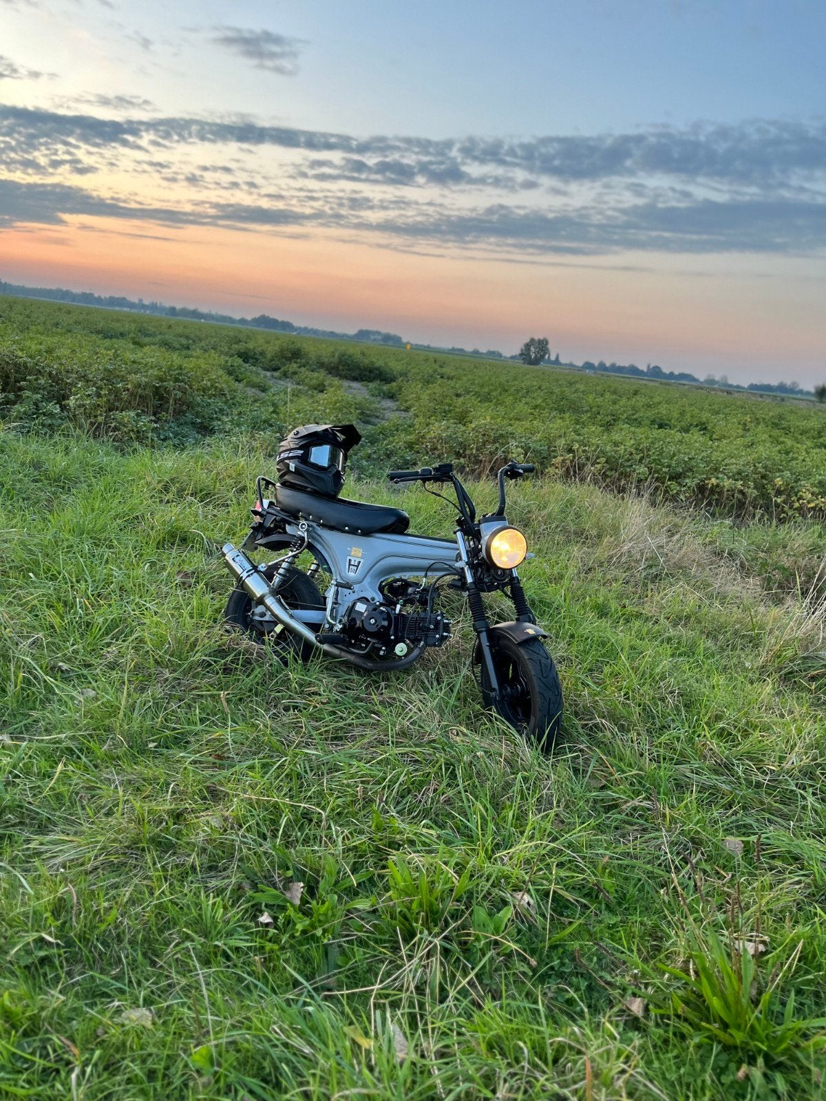 50cc Semi automatische A klasse Dax met papieren - zie info!, Ophalen, Zo goed als nieuw, 4 versnellingen, 50 cc
