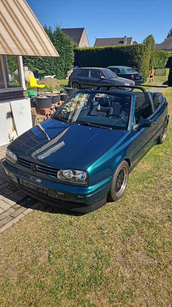 Golf 3 Cabrio, Auto's, Volkswagen, Particulier, Golf, Achteruitrijcamera, Centrale vergrendeling, Benzine, Euro 1, Cabriolet, 2 deurs