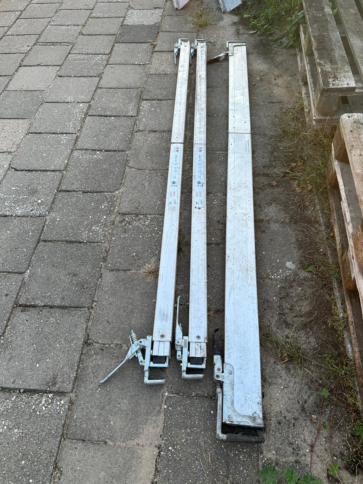 Klembalken oplegger huif, Articles professionnels, Enlèvement