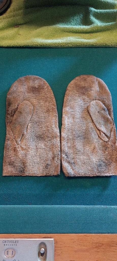 gants allemands de la Première Guerre mondiale, montre MG, Collections, Enlèvement ou Envoi