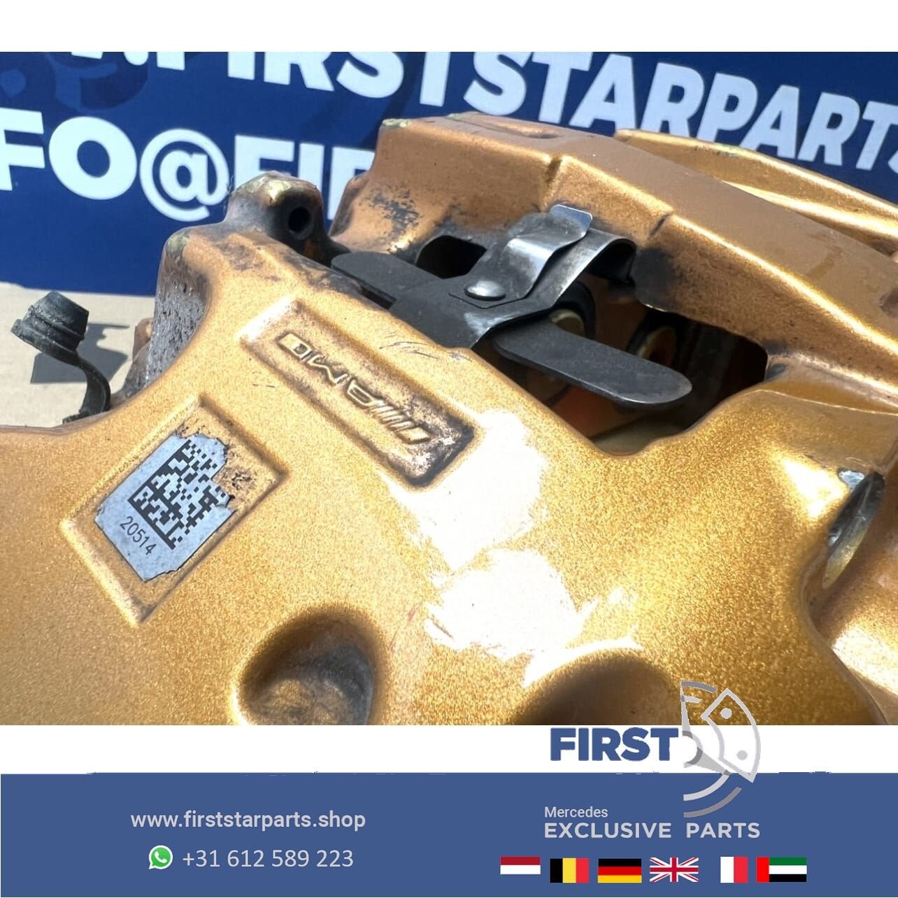 KERAMIK REMKLAUW W205 C205 C63 W213 E63 W218 CLS63 W190 GT63, Utilisé, -, -, Enlèvement ou Envoi