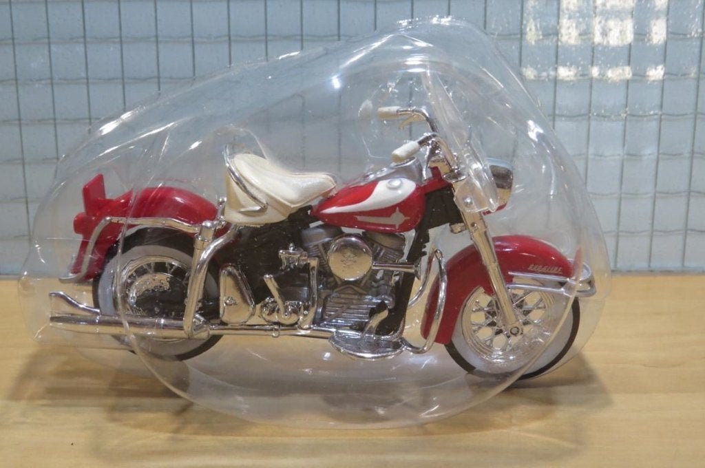 Harley Davidson FLH Duo Glide 1:18 (126) blister, Ophalen of Verzenden, Nieuw, Motor, Maisto