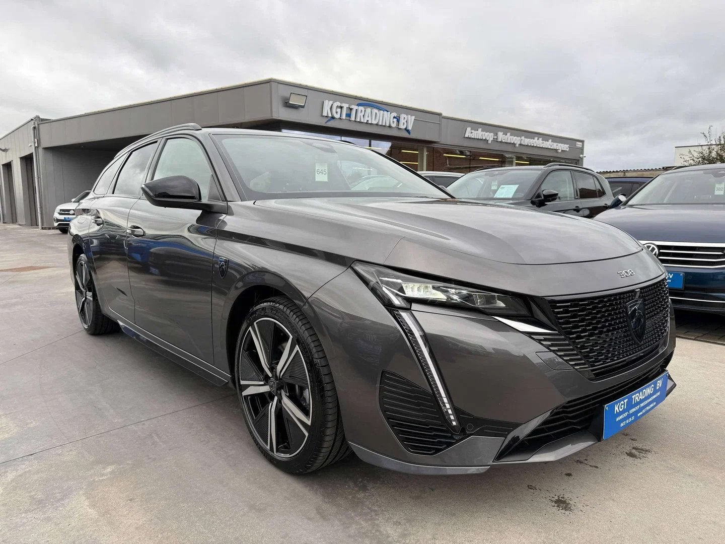 Peugeot 308 SW 1.2i GT-LINE AUTOMAAT MARTRIX LED NAVI LEDER, Auto's, Automaat, Gebruikt, 1199 cc, Lederen bekleding