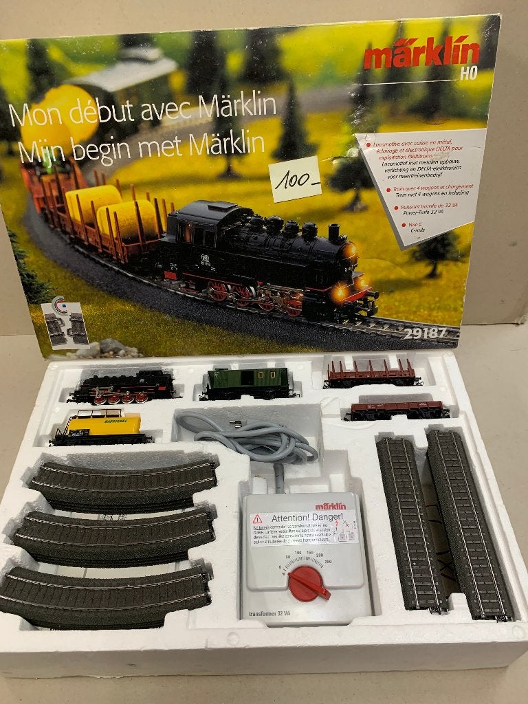 Märklin HO 29187 : Coffret de départ, très bon état., Enlèvement, Märklin