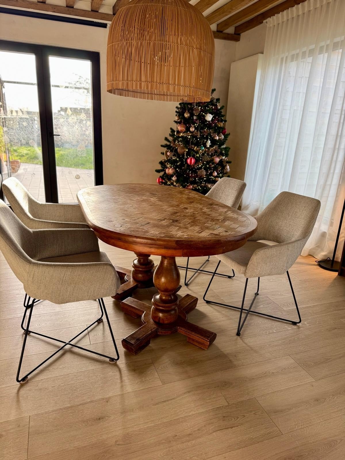 Mexicaanse tafel, Ophalen