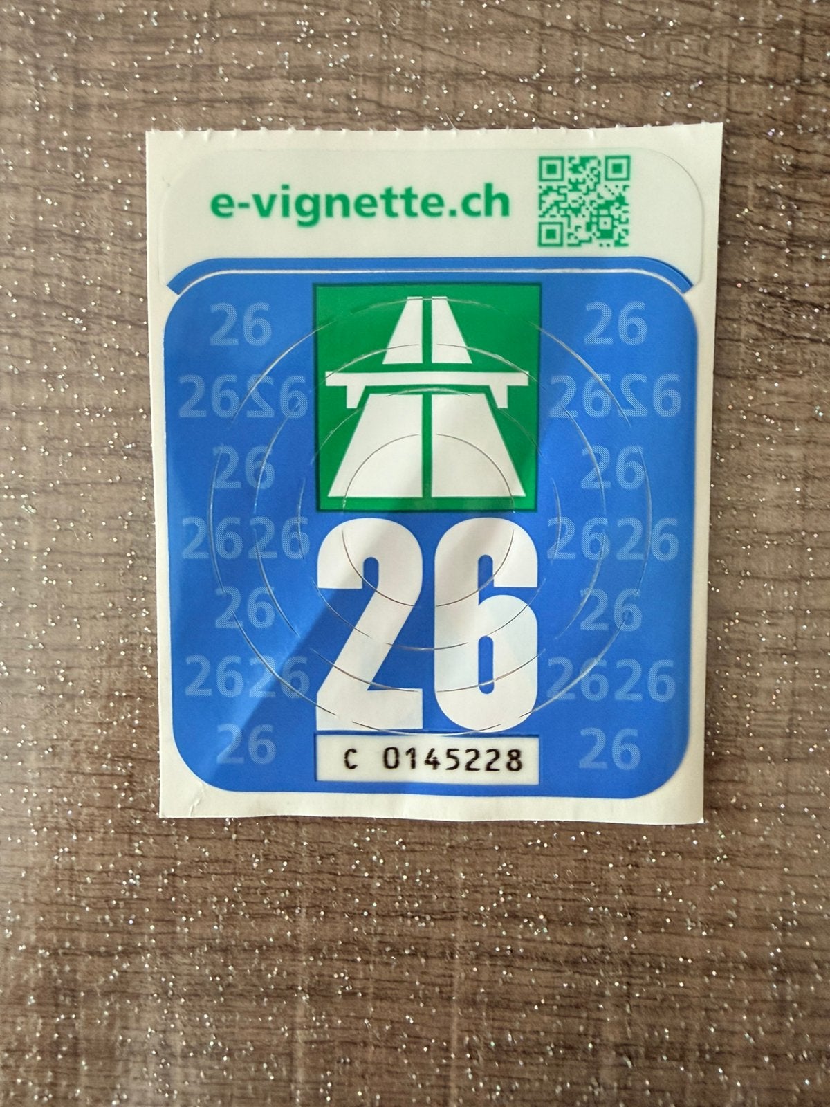 Vignette Suisse non collé dispo immédiatement, Tickets & Billets