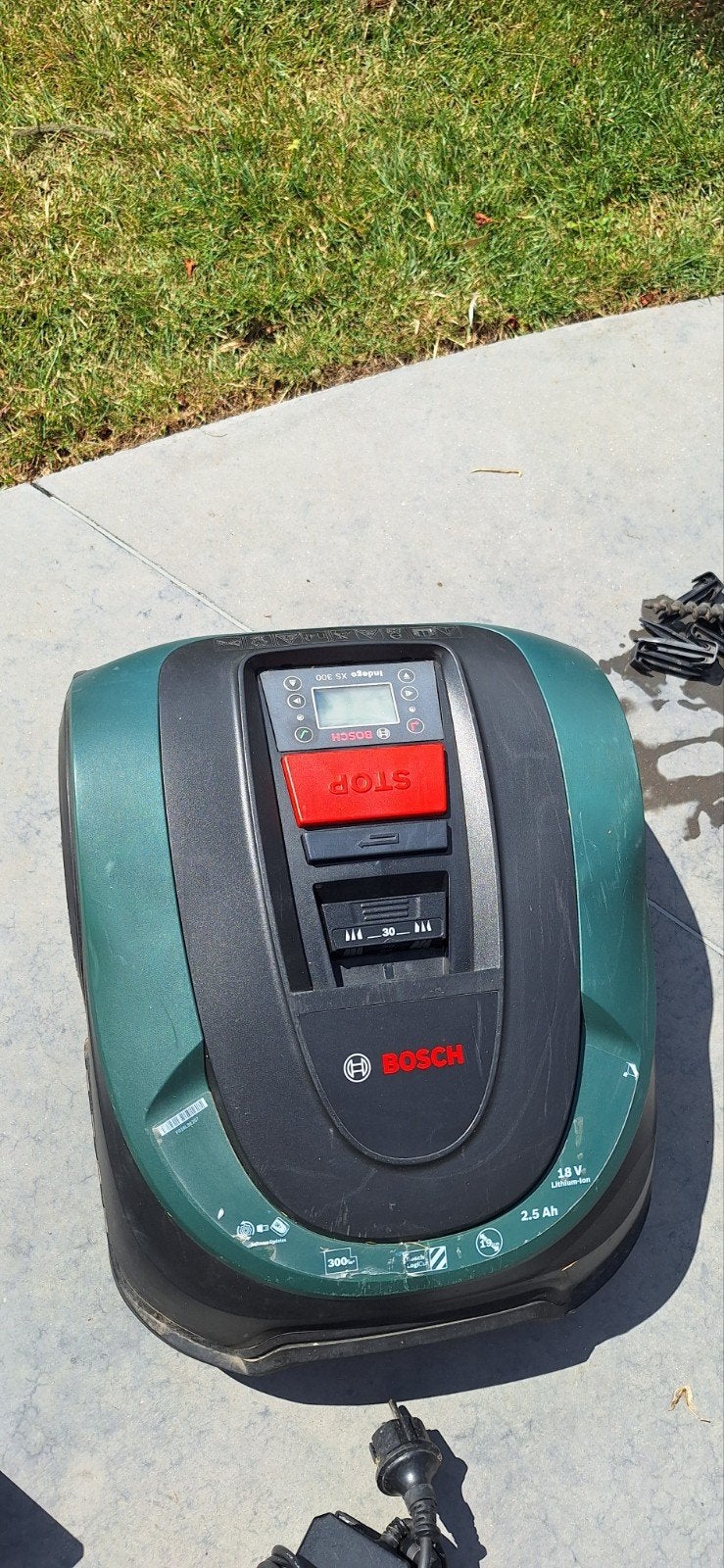 BOSCH Indigo robotmaaier, Tuin en Terras, Ophalen, Gebruikt, Minder dan 20 cm, Bosch Indego