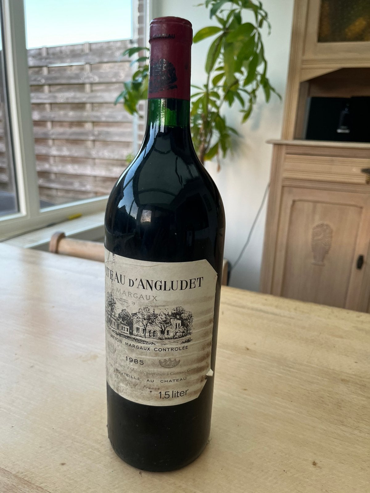 Château d'Angludet, Collections, Comme neuf, Enlèvement, Vin rouge, France