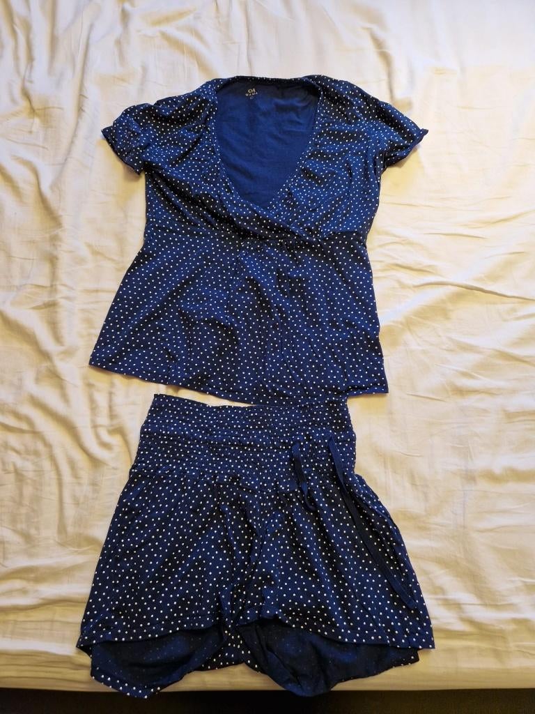 Pyjama short de grossesse taille L, Taille 42/44 (L), Comme neuf, Enlèvement, Bleu