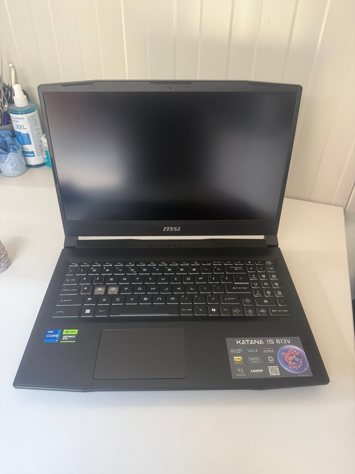 MSI Katana 15 B13V Gaming Laptop – Zo goed als nieuw, Qwerty, Comme neuf, Enlèvement, Gaming