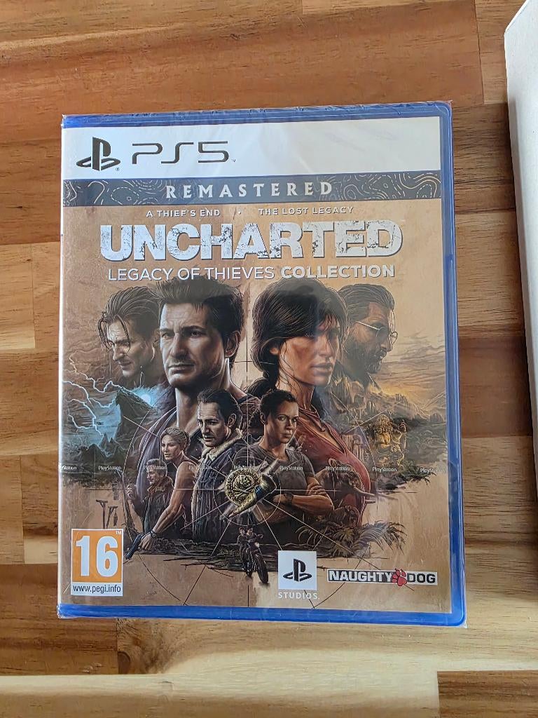 Ps5 Uncharted Legacy of thieves collection remastered, Enlèvement ou Envoi, Neuf