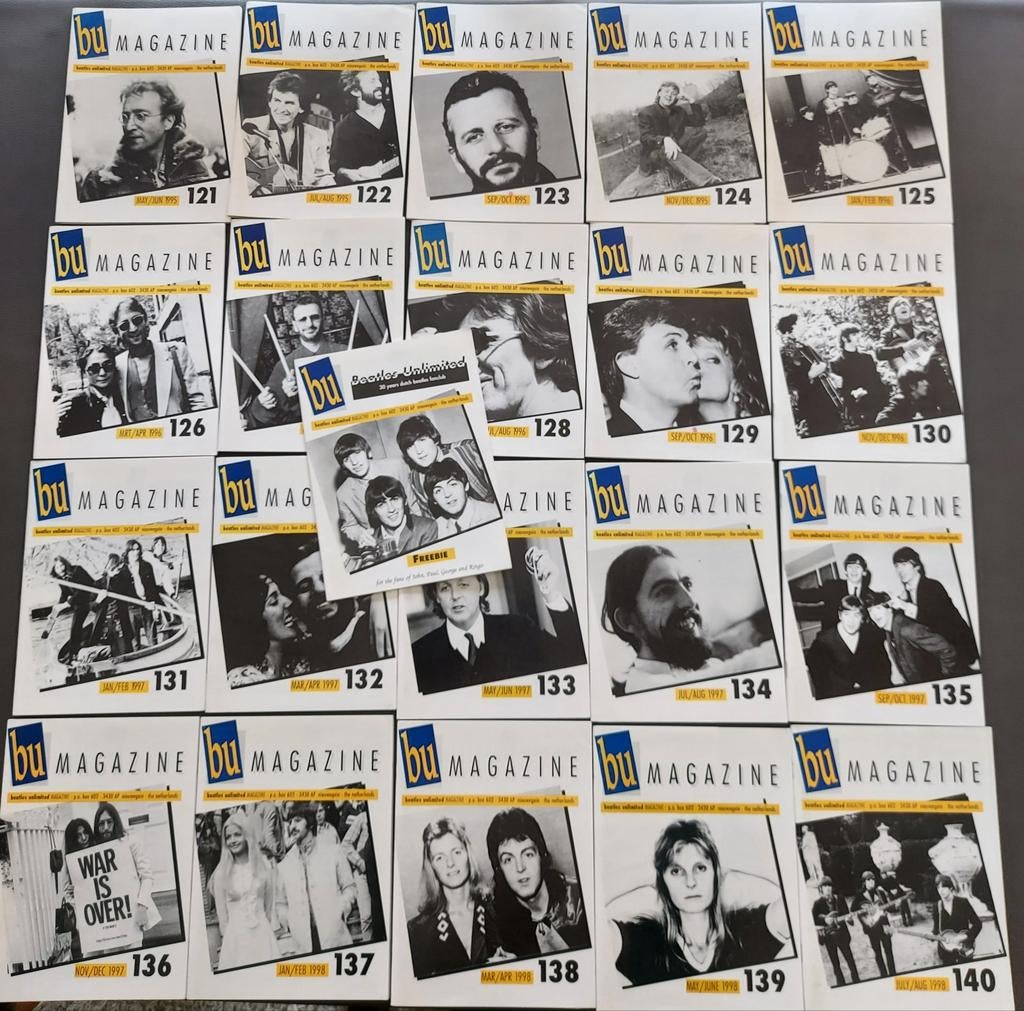 Lot magazines beatles unlimited, Ophalen of Verzenden