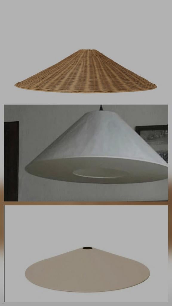 GEZOCHT - grote lage lampenkap voor vloerlamp, Enlèvement