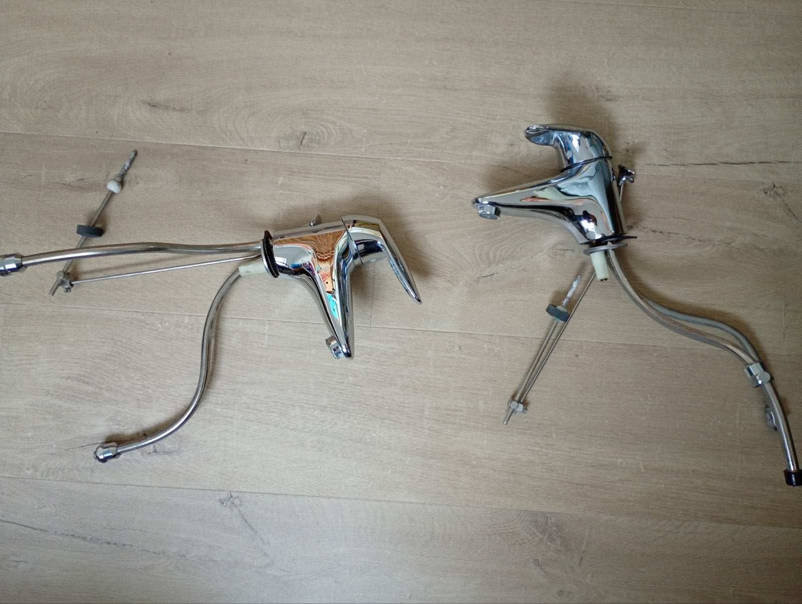 Kranen lavabo Grohe (doe maar een bod!), Enlèvement, Utilisé, Chrome, Robinet
