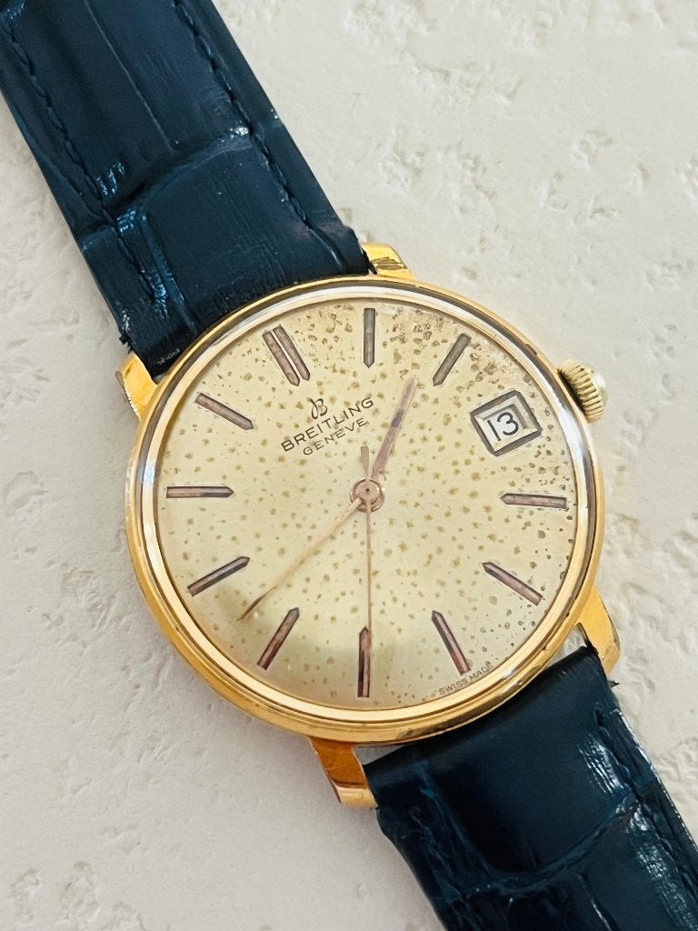 Vintage automatic Breitling heren horloge, Handtassen en Accessoires, Horloges | Heren, Overige materialen, Breitling, Polshorloge