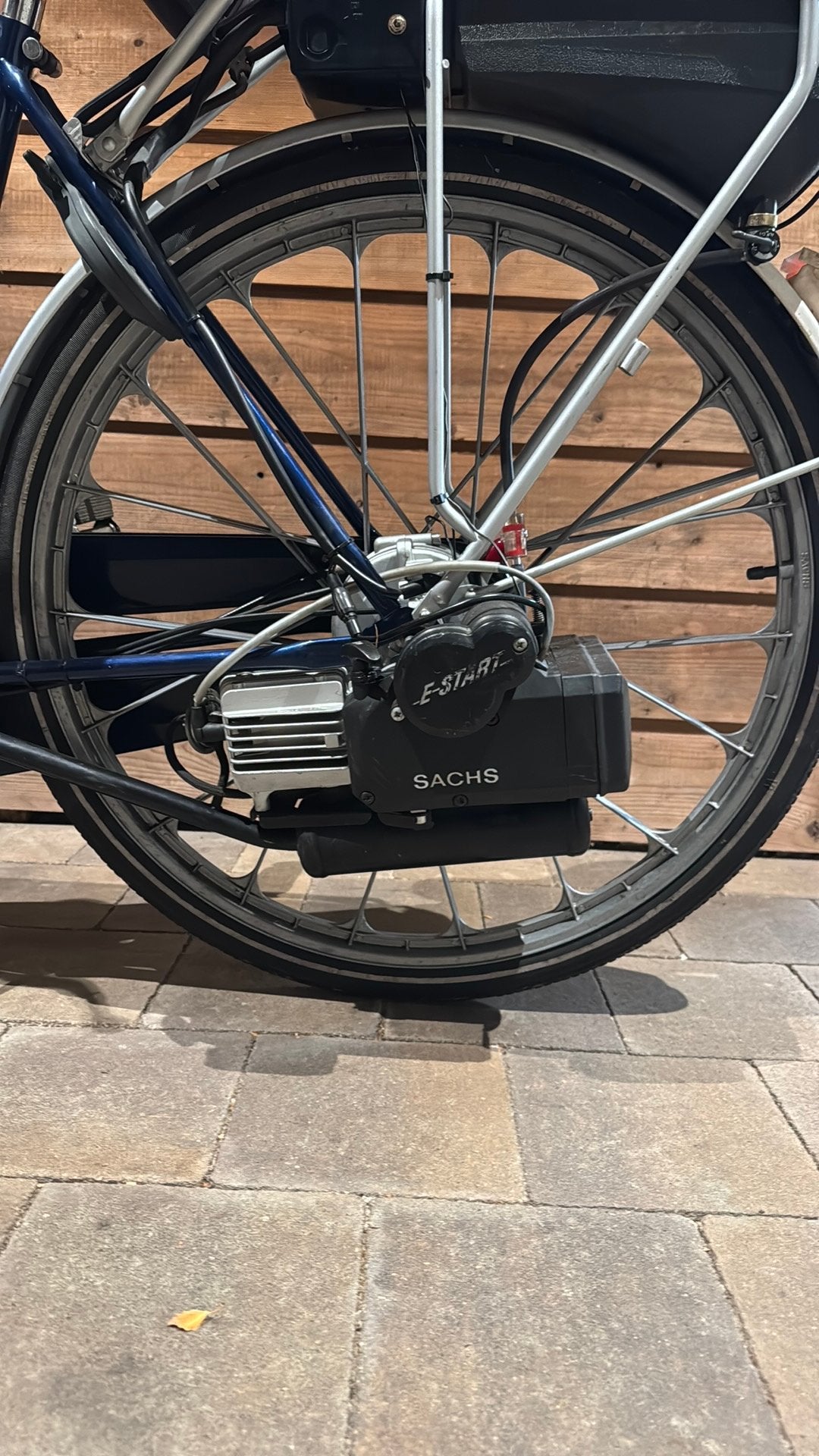 Spartamet benzine fiets, Enlèvement