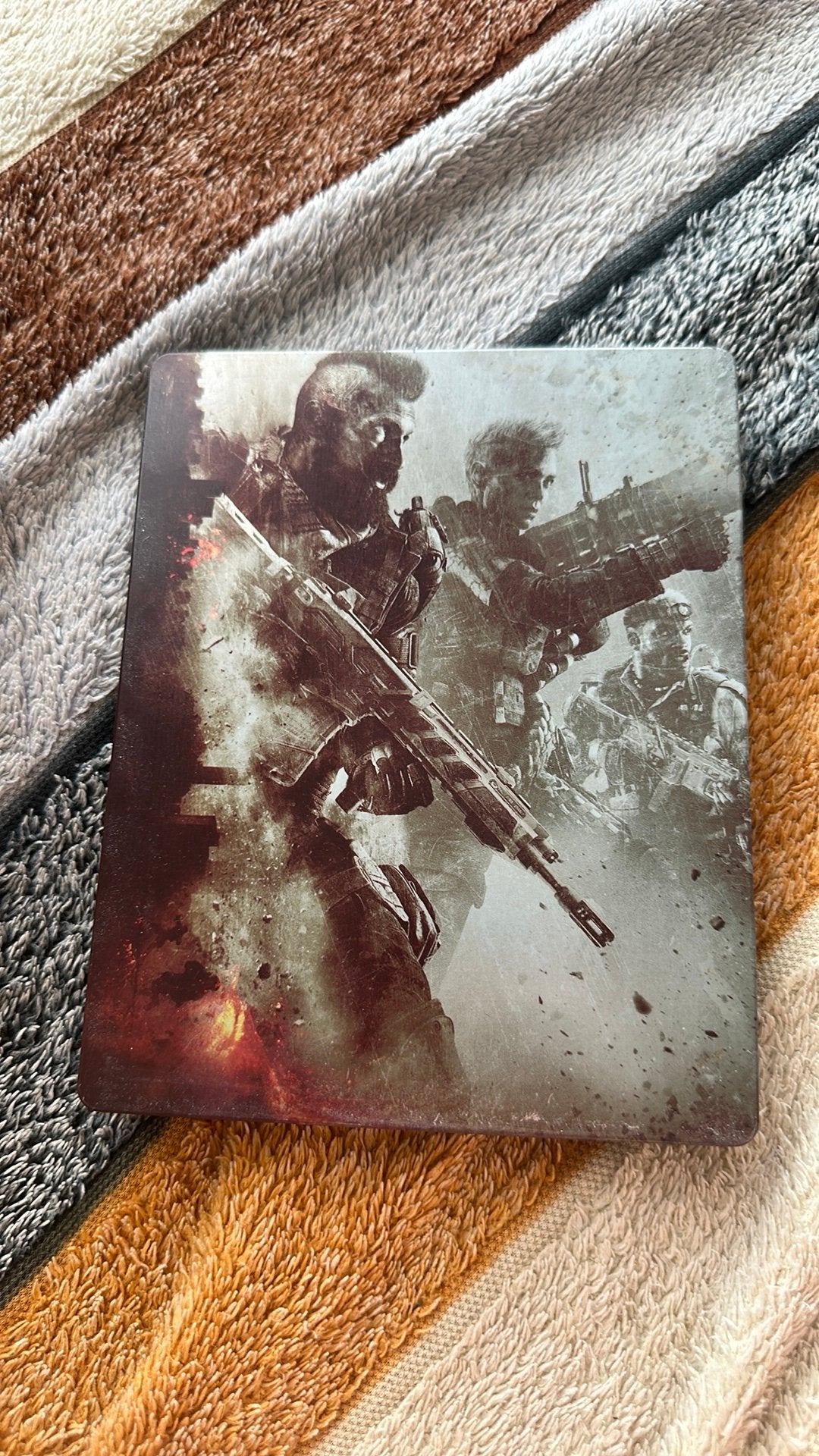 CoD Black Ops 4 Pro Edition Steelbook (Geen game)"., Antiek en Kunst, Ophalen
