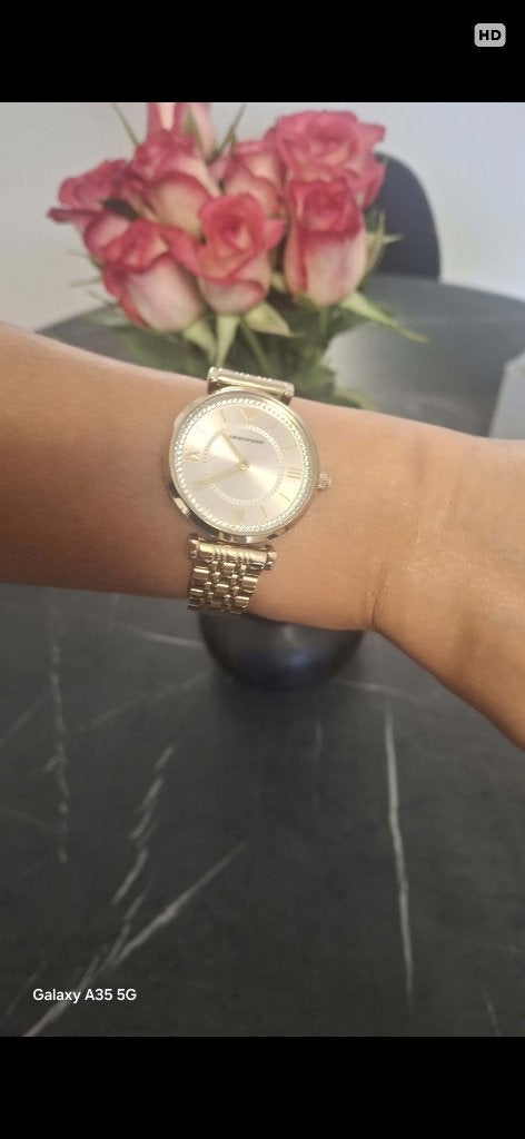 Montre et bracelet  armani, Bijoux, Sacs & Beauté, Montre-bracelet, Autres marques, Comme neuf, Enlèvement