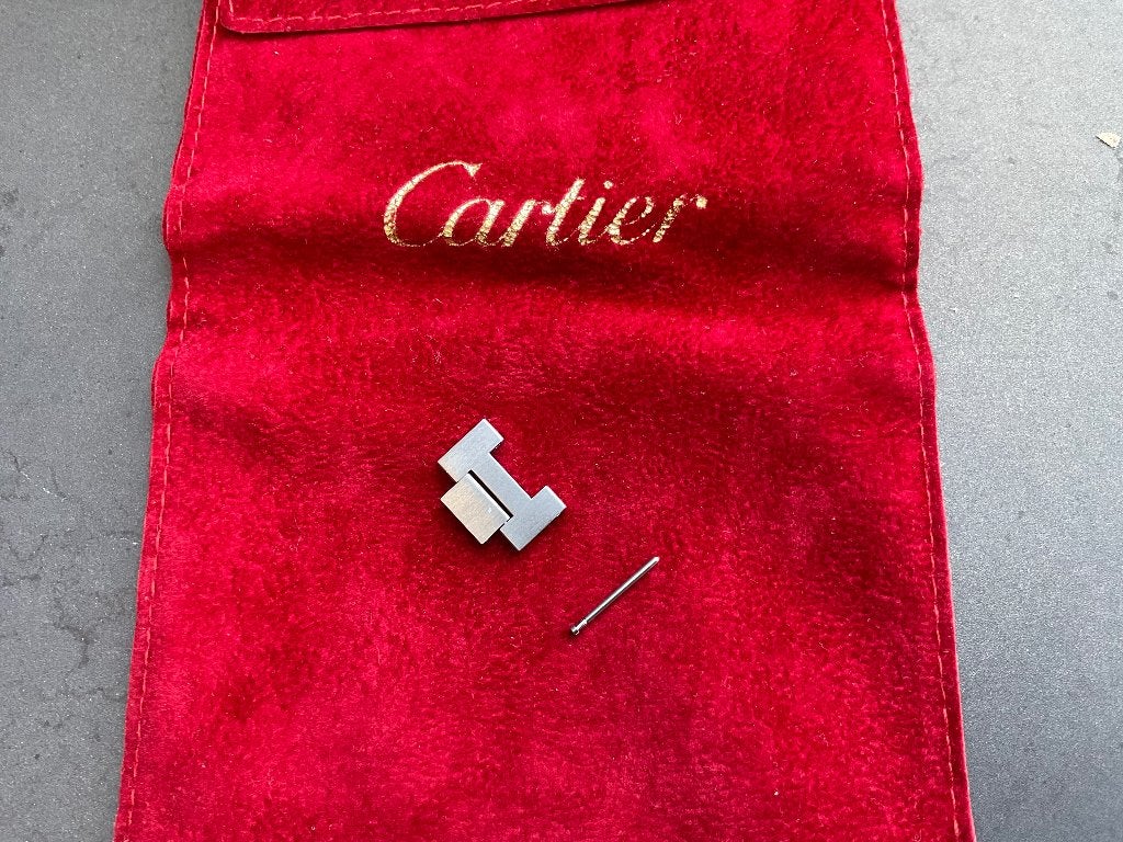 Schakel armband Cartier Pasha (18mm), Staal, Staal, Polshorloge, Zo goed als nieuw