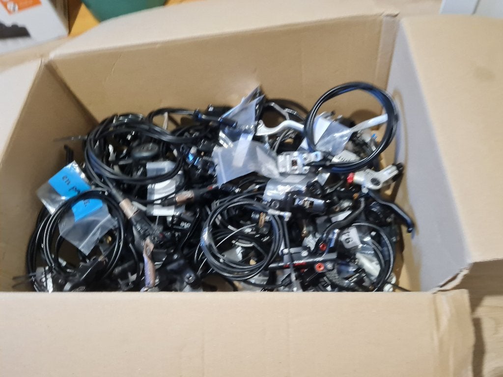 partij verschilende remmen shimano sram avid magura, Fietsen en Brommers, Fietsonderdelen, Ophalen, Gebruikt, Remmen, Aluminium