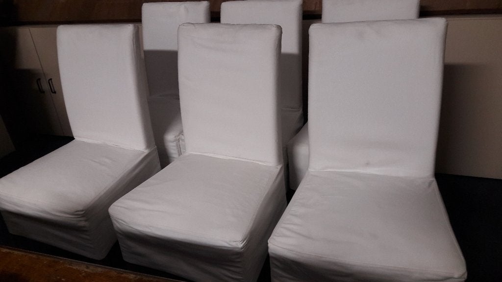 Stoelen, Huis en Inrichting, Ophalen, Hout, Gebruikt, Wit