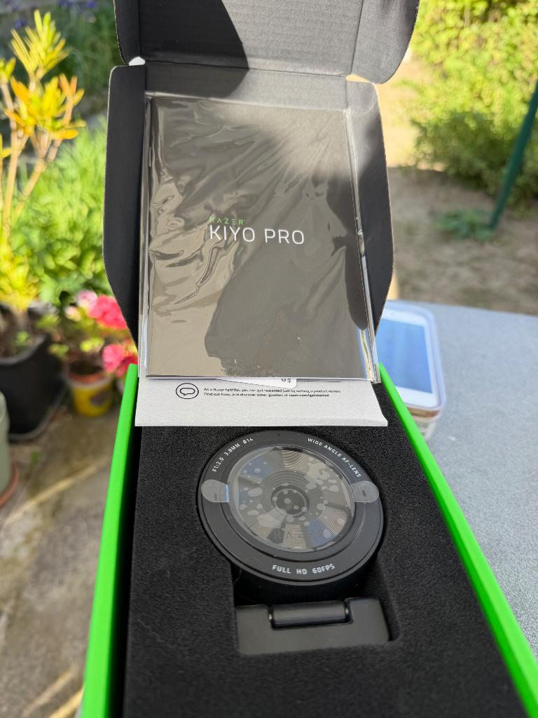 Razer Kiyo Pro, Informatique & Logiciels, Webcams, Neuf, Enlèvement, Razer, Fonction zoom