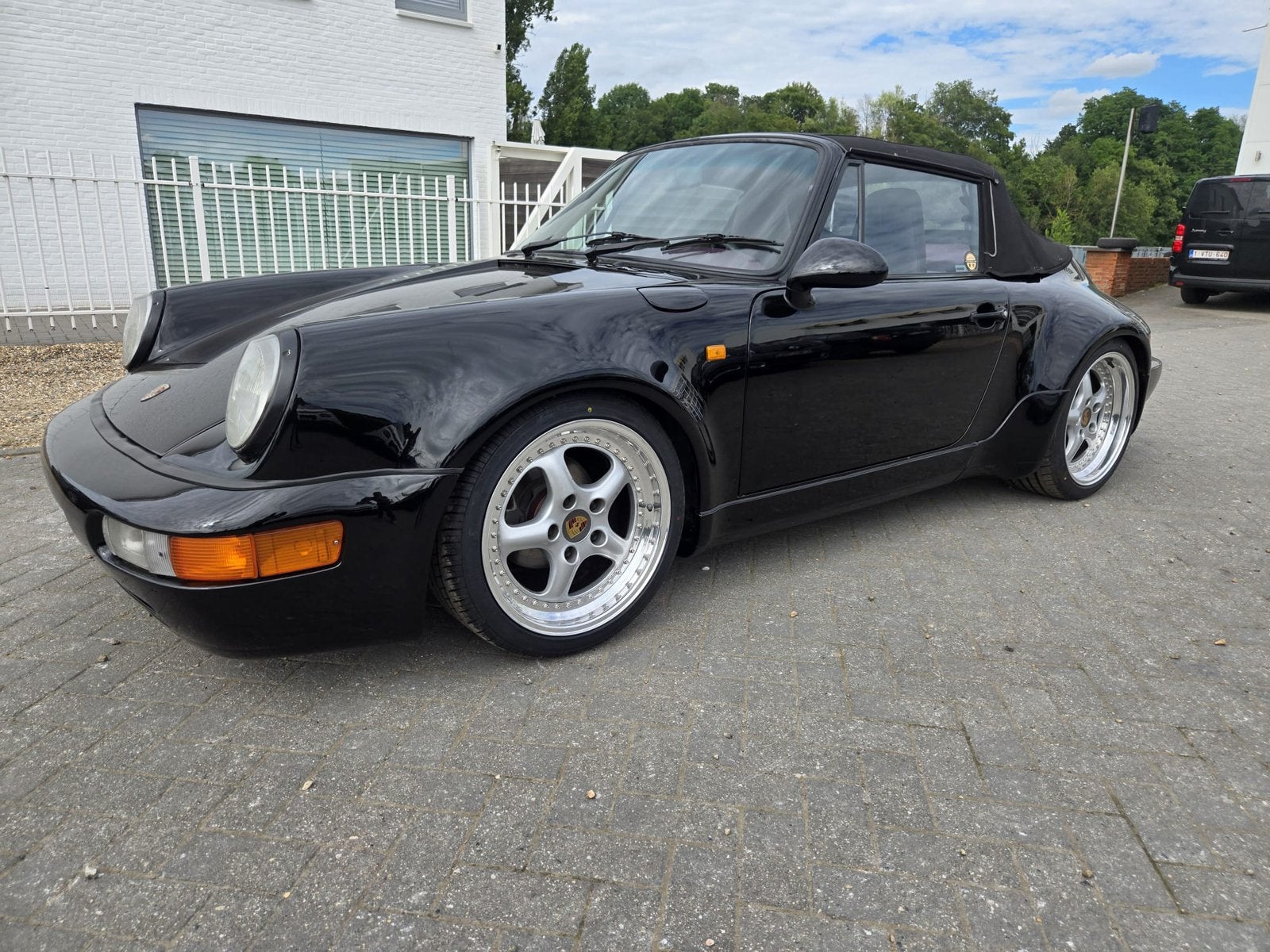 Porsche 911 cabrio turbo-look 1988,zeer goede staat!!, Autos, Porsche, Particulier, Achat