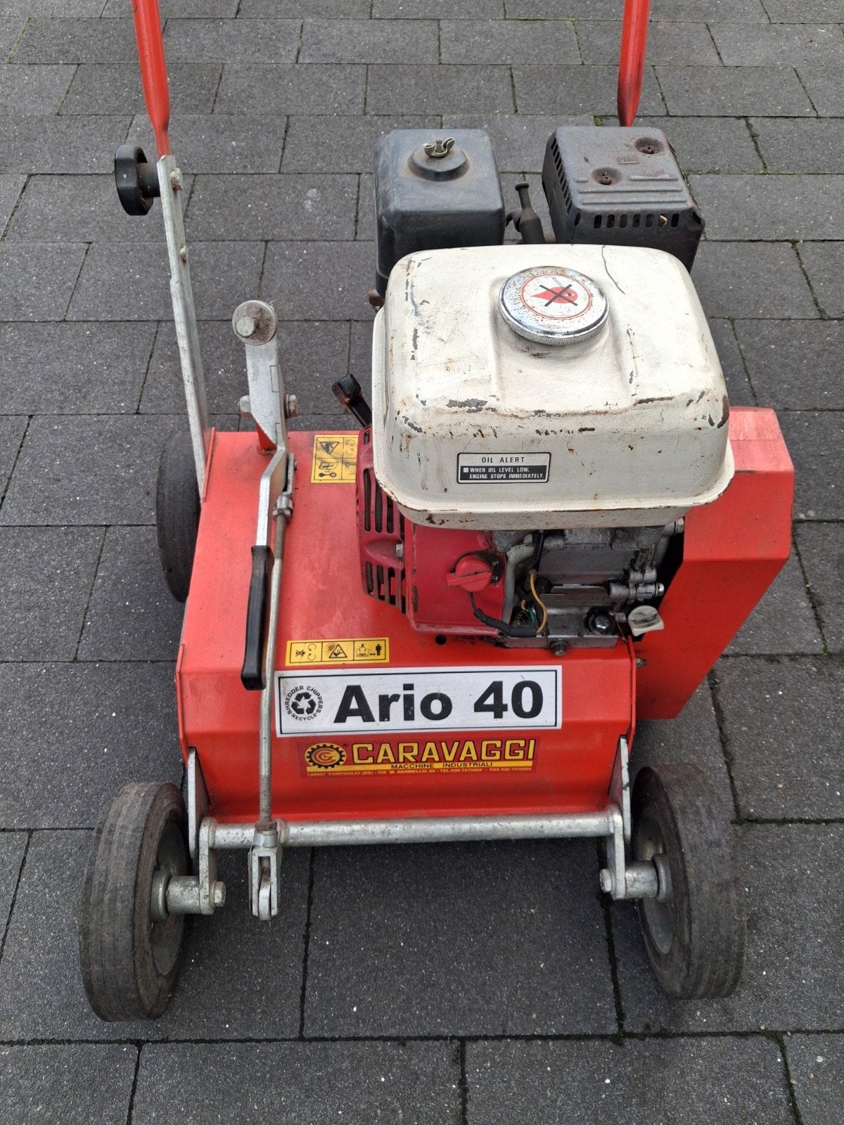 Verticuteermachine professioneel model Caravaggi Ario 40

Me, Ophalen, Zo goed als nieuw, Benzine, Caravaggi