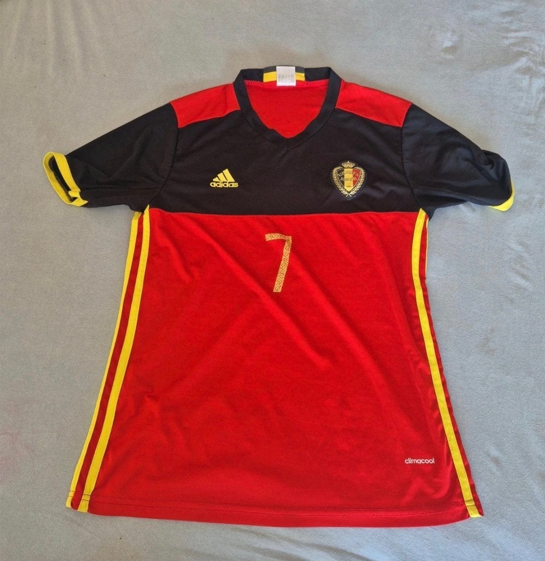 Maillot Belgique Diables Rouges – K. DE BRUYNE #7 – Taille M, Taille M, Enlèvement ou Envoi, Maillot