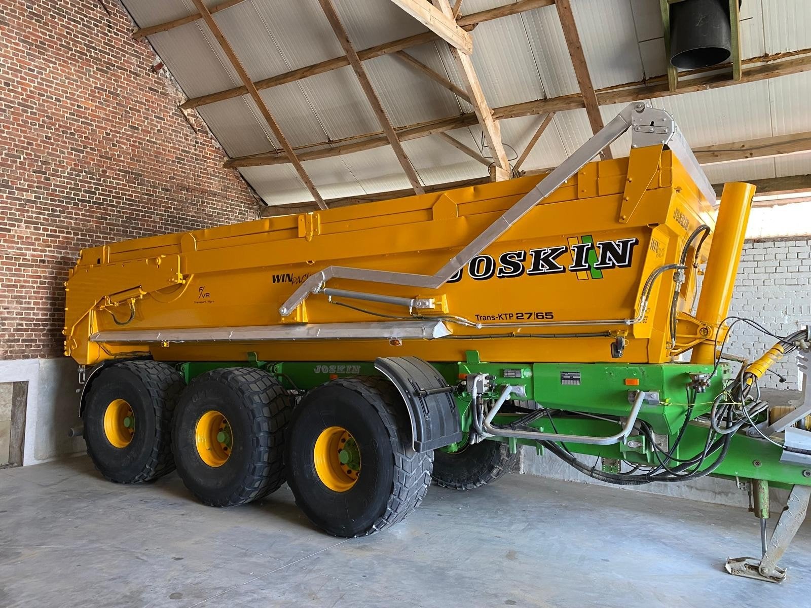 joskin gronddumper, Zakelijke goederen, Ophalen