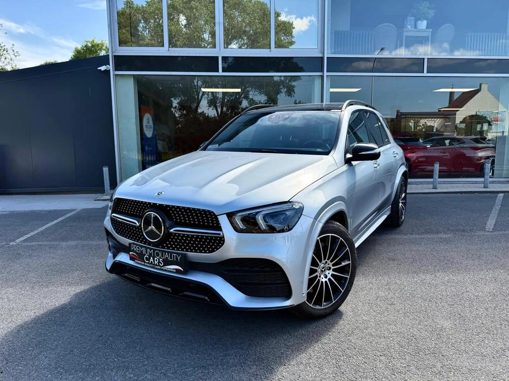 Mercedes-Benz GLE 350 TREKHAAK / AMG LINE / 360 CAM /PANO /, Auto's, Mercedes-Benz, Automaat, Adaptive Cruise Control, Gebruikt