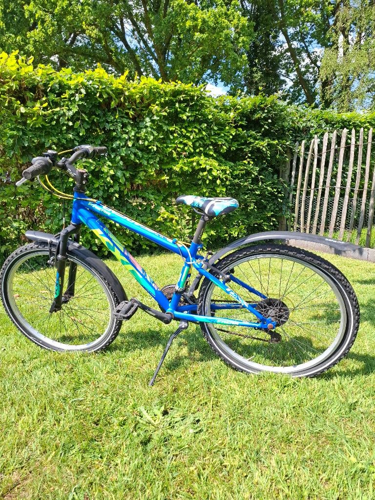 Jongensfiets mountainbike, Fietsen en Brommers, Velgrem, Versnellingen, Ophalen, Overige merken