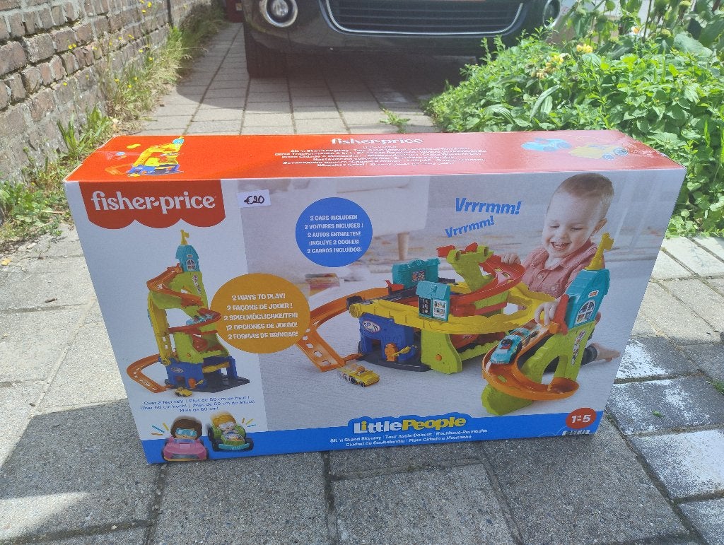 Fisher price sit 'n stand skyway, Enlèvement, Comme neuf, Set de jeu
