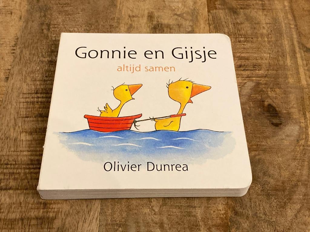 Gonnie en Gijsje altijd samen - Olivier Dunrea, Boeken, Ophalen of Verzenden, Gelezen, Olivier Dunrea
