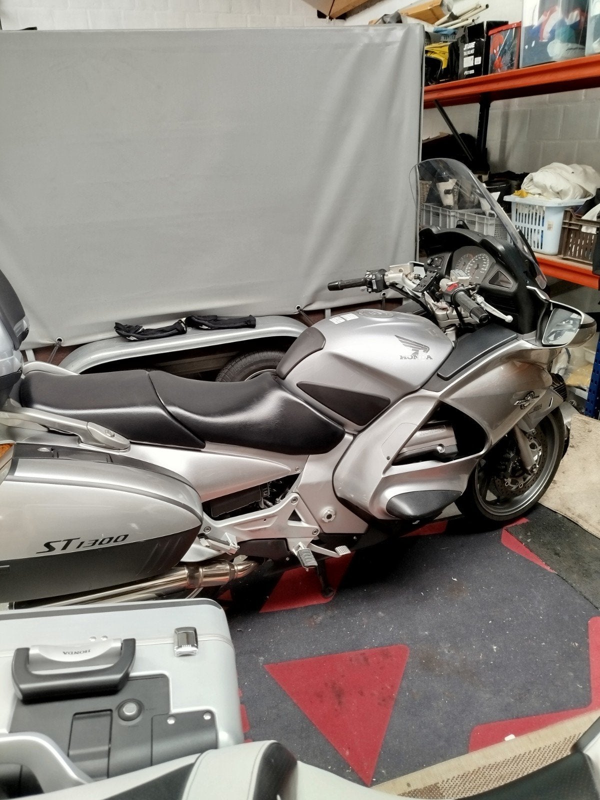 Honda pan European 1300 2005, Enlèvement