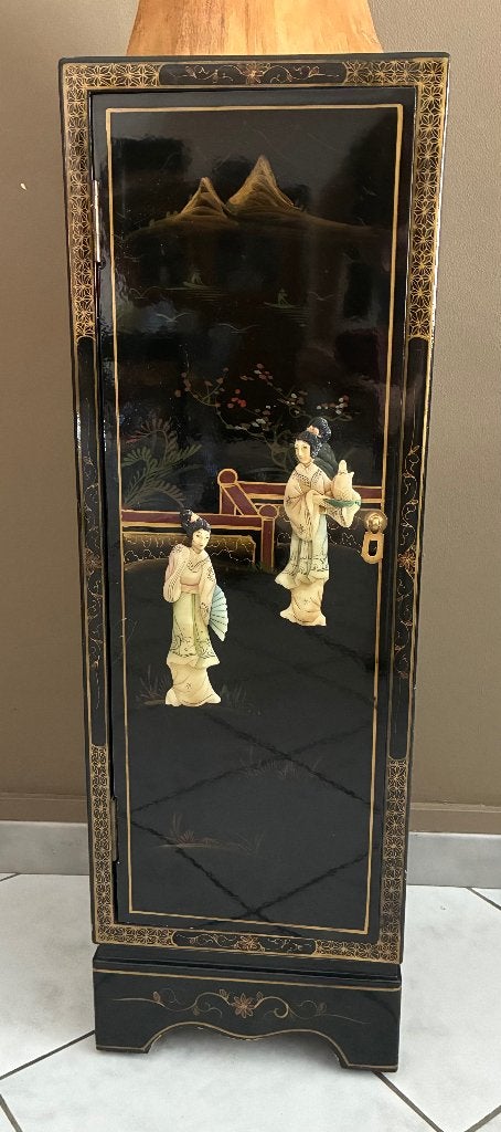 Magnifique Colonne de Rangement Chinoise Vintage, Ophalen, Gebruikt, Chinois