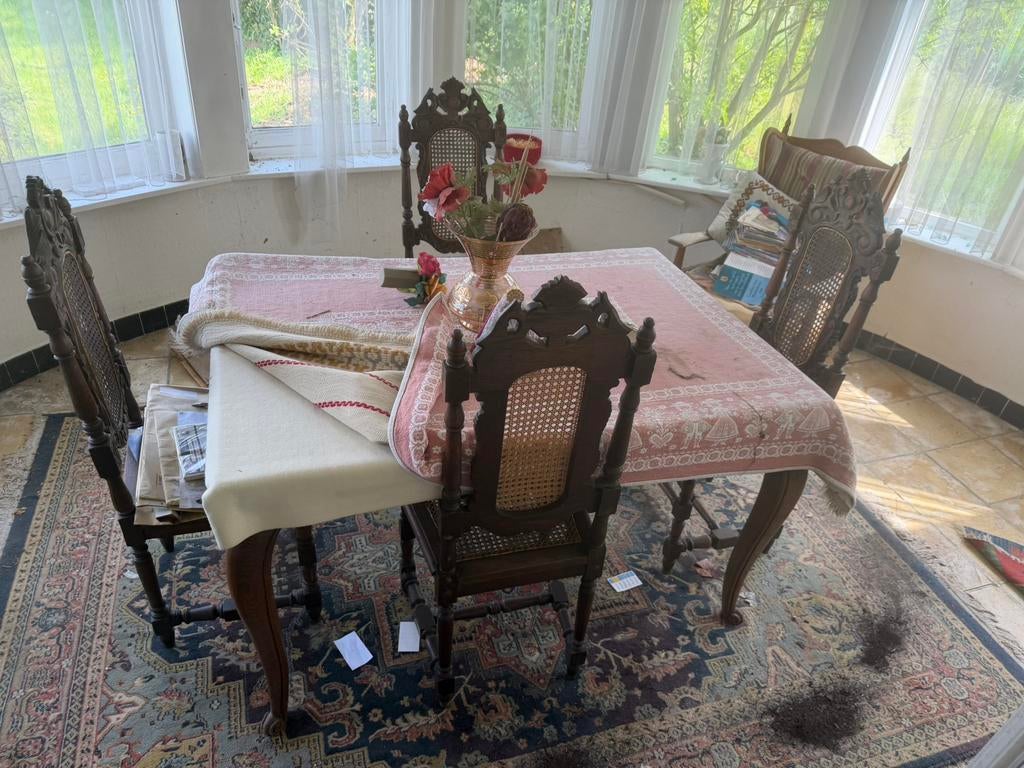 Antieke tafel, Huis en Inrichting, Ophalen of Verzenden, Zo goed als nieuw