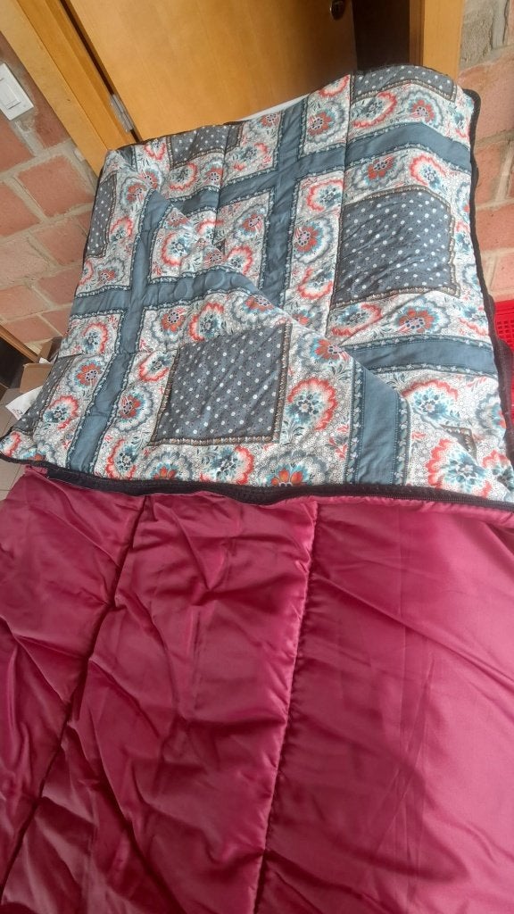 Slaapzak, dubbelzijdig, Lestra Sport, 1.7-1.8 m, Caravans en Kamperen, Slaapzakken, Ophalen, Zo goed als nieuw