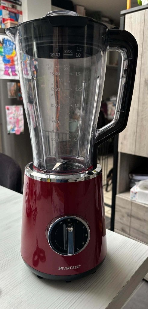 SilverCrest Blender - 1,8 Liter - Rood (Z.G.A.N.), Ophalen, Gebruikt, Blender