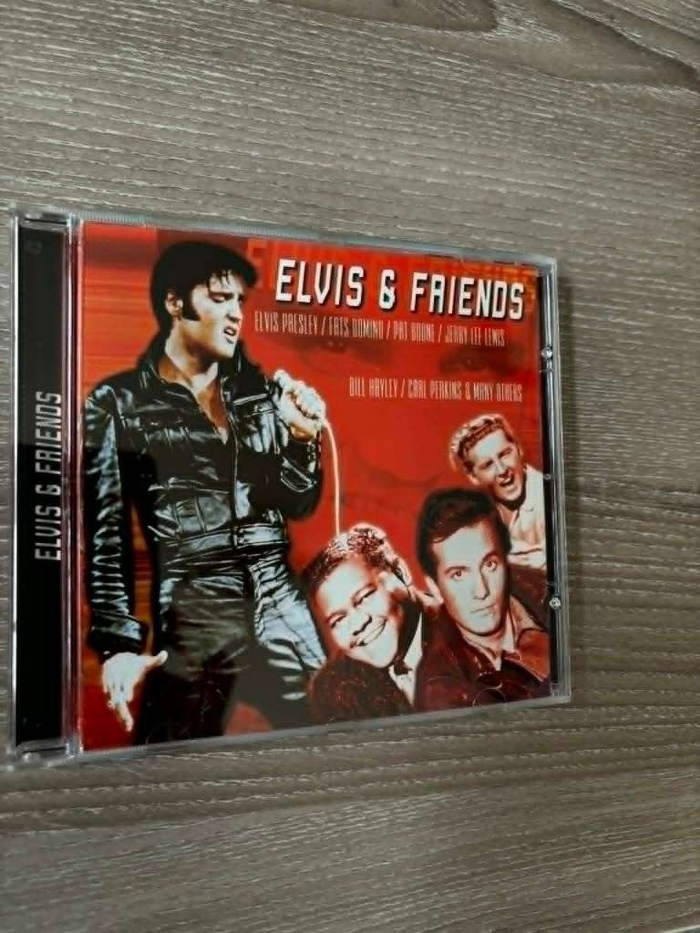 Elvis cd, Elvis & friends, Mag weg voor slechts 2 euro., CD & DVD, CD | Rock, Enlèvement ou Envoi, Comme neuf, Rock 'n' roll