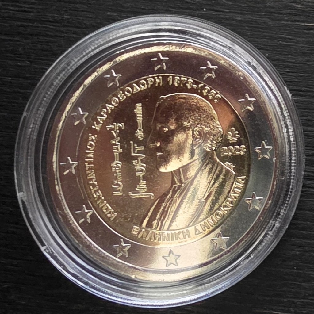 2 euromunt griekenland UNC, Enlèvement ou Envoi, Grèce, 2 euros, Monnaie en vrac