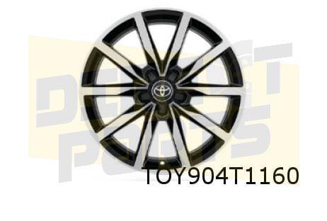 Toyota Corolla velg Aluminium 18'' 10-spaaks gepolijst Origi, -, Verzenden, -, Nieuw
