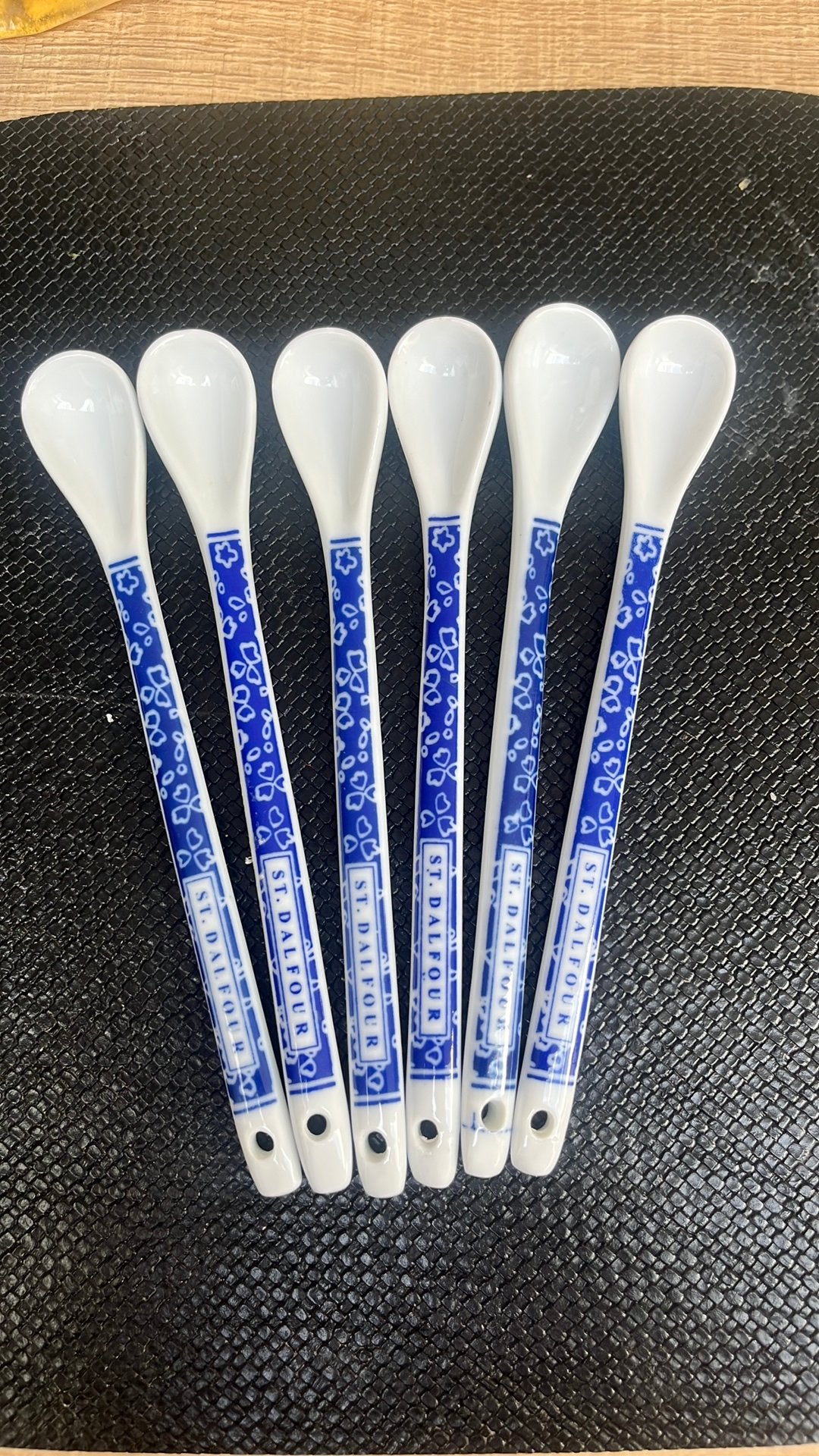 Keramische lepels St.Daflour, Antiek en Kunst, Antiek | Servies compleet, Ophalen