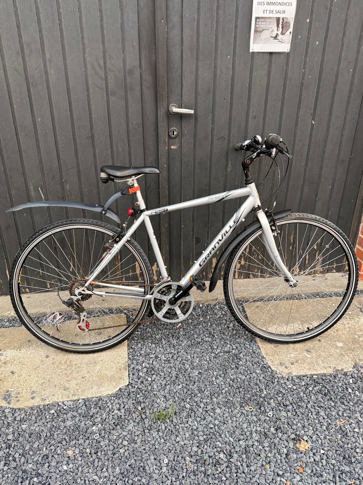 Vélos Granville, Enlèvement, Utilisé