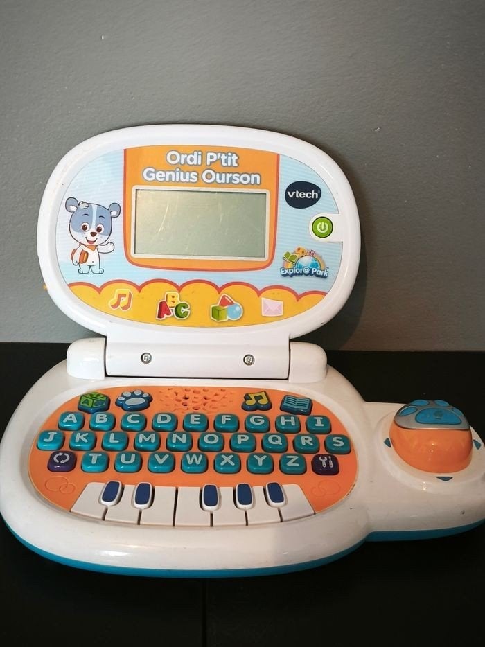 Ordi P'tit genius ourson, Enfants & Bébés, Jouets | Vtech, Enlèvement ou Envoi, Utilisé, 2 à 4 ans