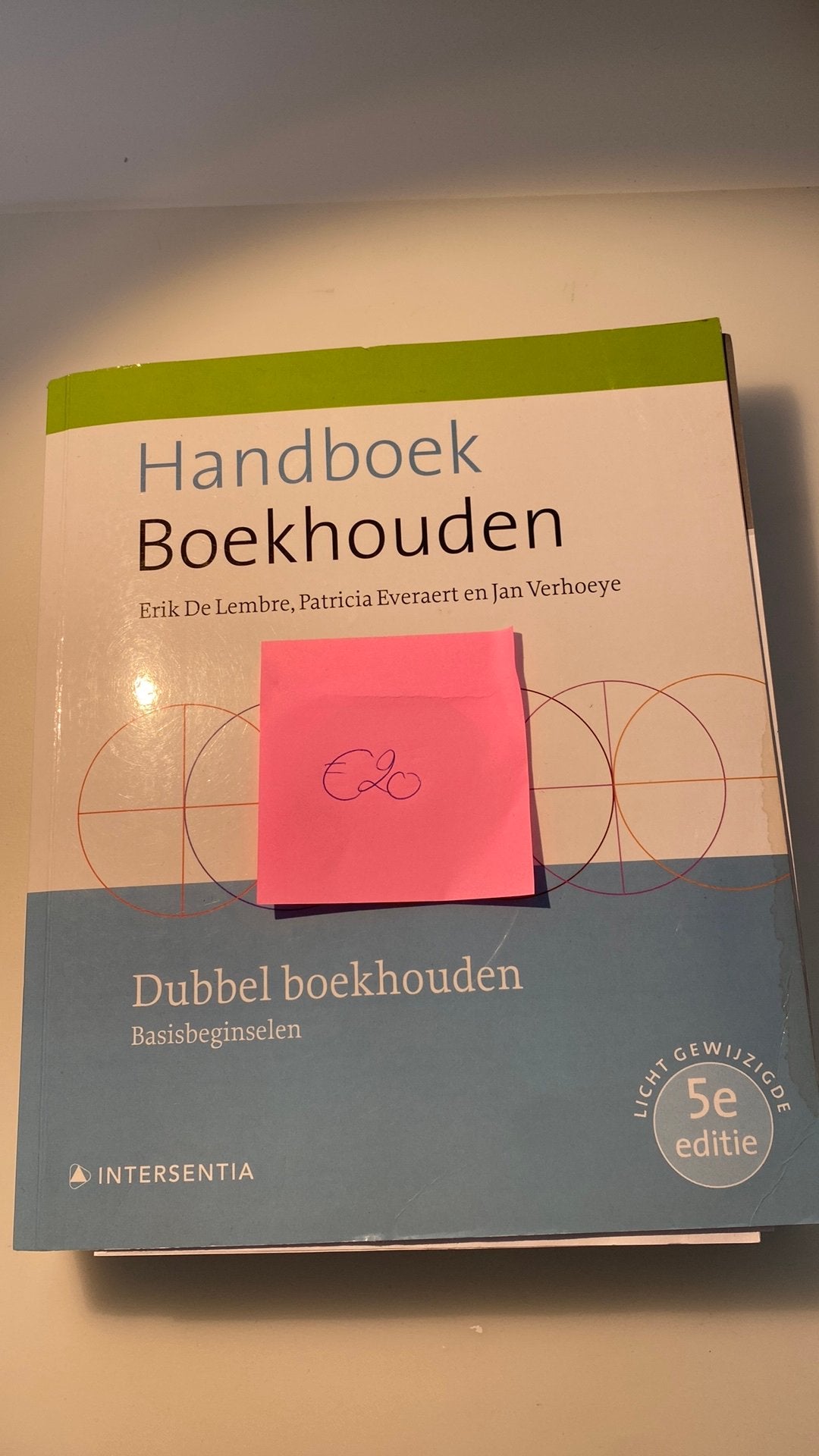 HANDELSWETENSCHAPPEN BOEK BOEKHOUDEN, Ophalen, Zo goed als nieuw